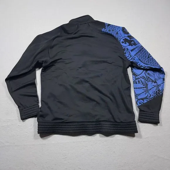 Vintage Nike Jacket Men's Large Basketball Full Zip‎ Warm Up Russia China US Y2K